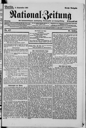 National-Zeitung vom 06.09.1908