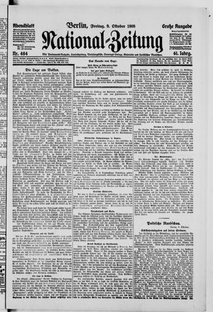 National-Zeitung vom 09.10.1908