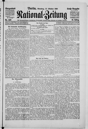 National-Zeitung vom 13.10.1908
