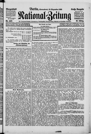 National-Zeitung vom 19.12.1908