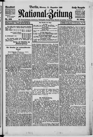 National-Zeitung vom 21.12.1908