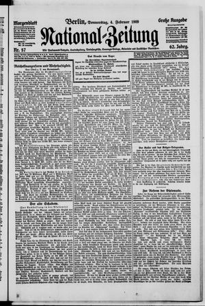 Nationalzeitung vom 04.02.1909