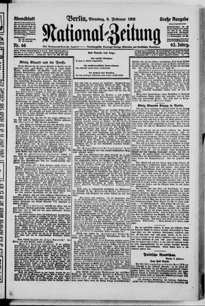 Nationalzeitung vom 09.02.1909