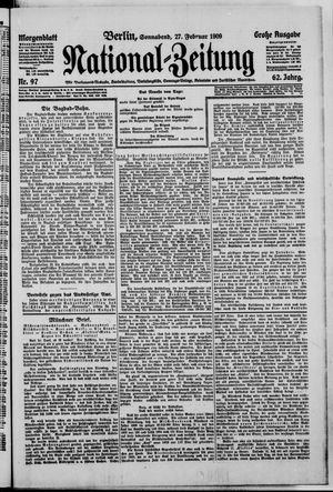 National-Zeitung vom 27.02.1909