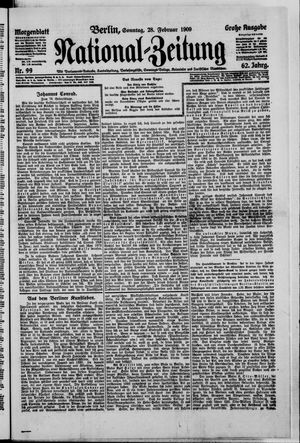 Nationalzeitung on Feb 28, 1909