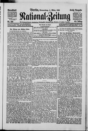 Nationalzeitung on Mar 4, 1909