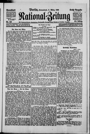 Nationalzeitung on Mar 6, 1909