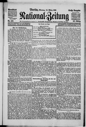 Nationalzeitung on Mar 15, 1909