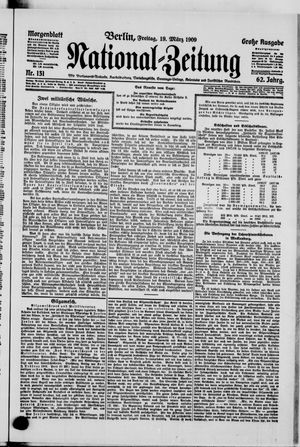 Nationalzeitung vom 19.03.1909