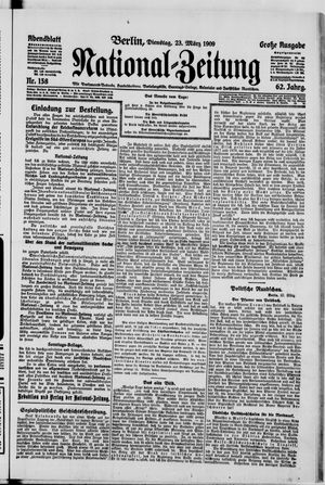 National-Zeitung vom 23.03.1909