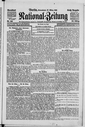 National-Zeitung vom 27.03.1909