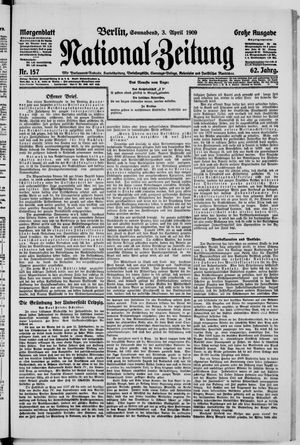 Nationalzeitung vom 03.04.1909