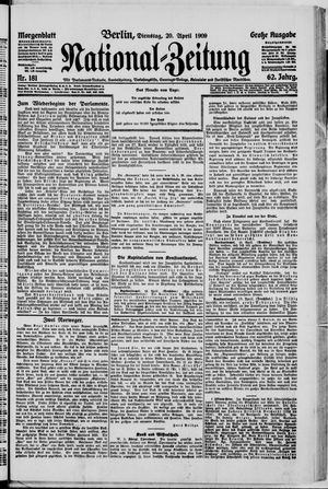 Nationalzeitung vom 20.04.1909