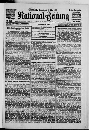 National-Zeitung vom 01.05.1909