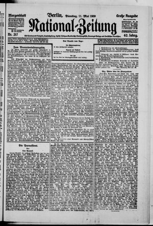Nationalzeitung vom 11.05.1909
