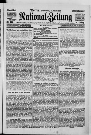 Nationalzeitung vom 15.05.1909