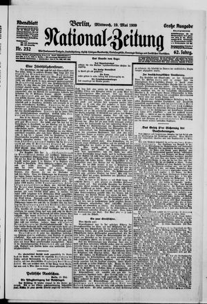 National-Zeitung vom 19.05.1909