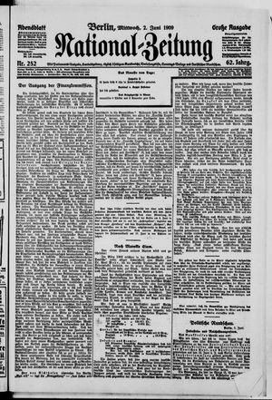 Nationalzeitung vom 02.06.1909