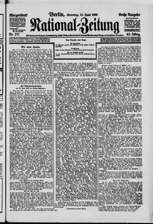 Nationalzeitung vom 13.06.1909