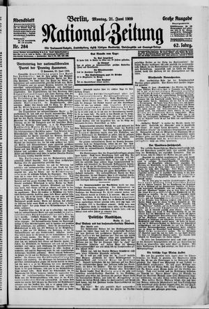Nationalzeitung vom 21.06.1909