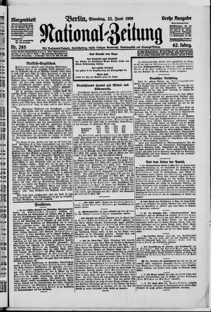 Nationalzeitung vom 22.06.1909