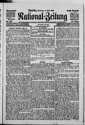 Nationalzeitung vom 04.07.1909
