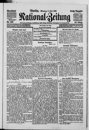Nationalzeitung vom 05.07.1909