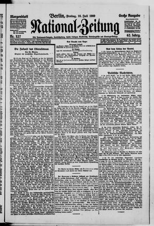Nationalzeitung vom 16.07.1909