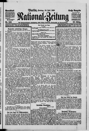 Nationalzeitung vom 16.07.1909