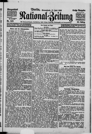 Nationalzeitung vom 17.07.1909
