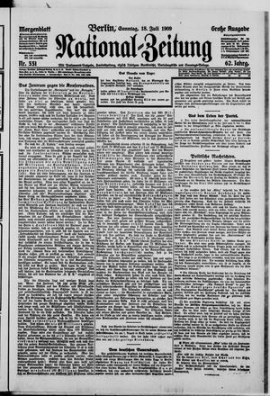 National-Zeitung vom 18.07.1909
