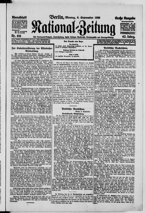 Nationalzeitung vom 06.09.1909
