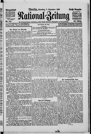 Nationalzeitung vom 07.12.1909