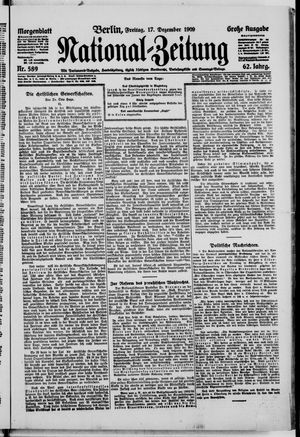 Nationalzeitung vom 17.12.1909