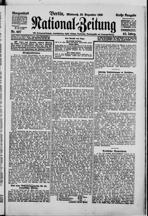 Nationalzeitung vom 29.12.1909