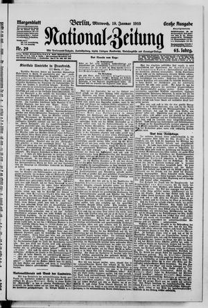 National-Zeitung vom 19.01.1910