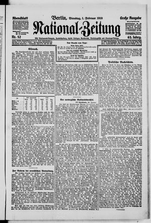 National-Zeitung vom 01.02.1910