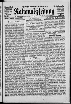 National-Zeitung vom 26.02.1910