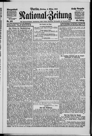 Nationalzeitung on Mar 4, 1910