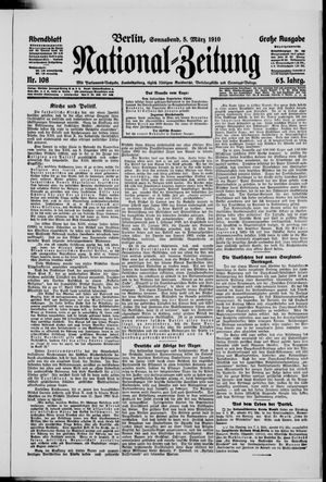 Nationalzeitung vom 05.03.1910