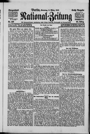 Nationalzeitung on Mar 6, 1910