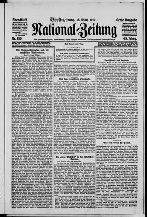 Nationalzeitung on Mar 18, 1910