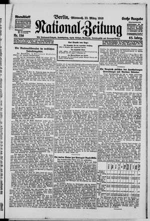 Nationalzeitung on Mar 23, 1910
