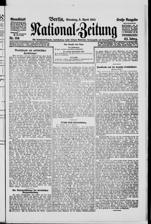 Nationalzeitung vom 05.04.1910