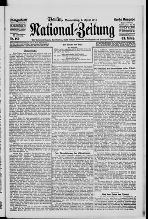 Nationalzeitung on Apr 7, 1910
