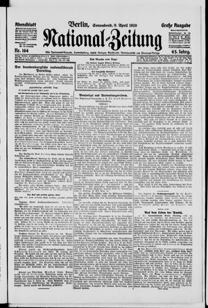 Nationalzeitung vom 09.04.1910