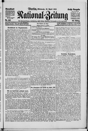 National-Zeitung vom 20.04.1910