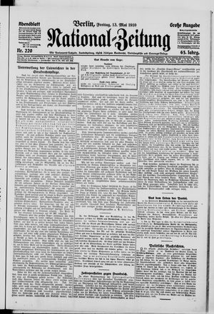 National-Zeitung vom 12.05.1910