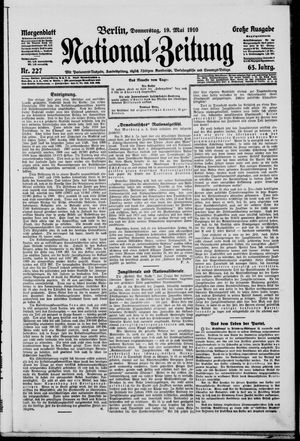 National-Zeitung vom 19.05.1910