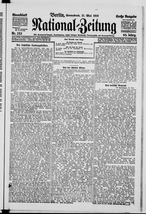 National-Zeitung vom 21.05.1910